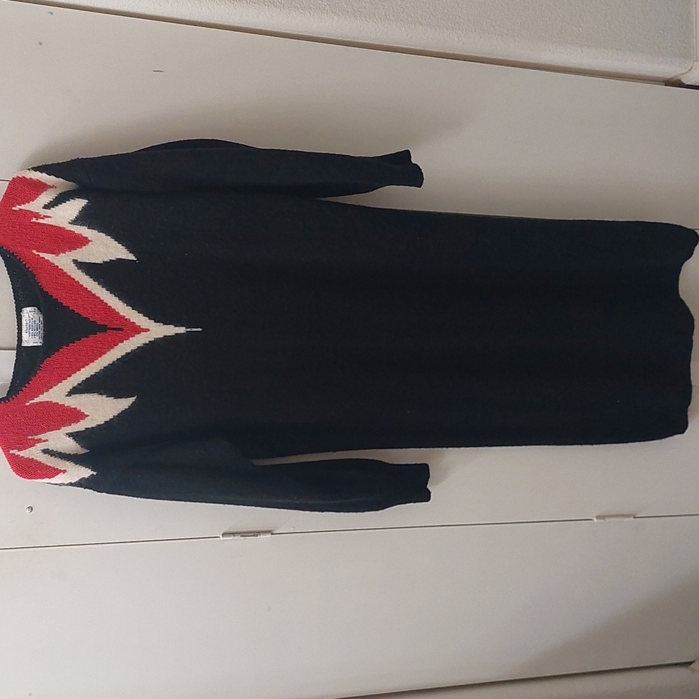 Black Woolen Dress